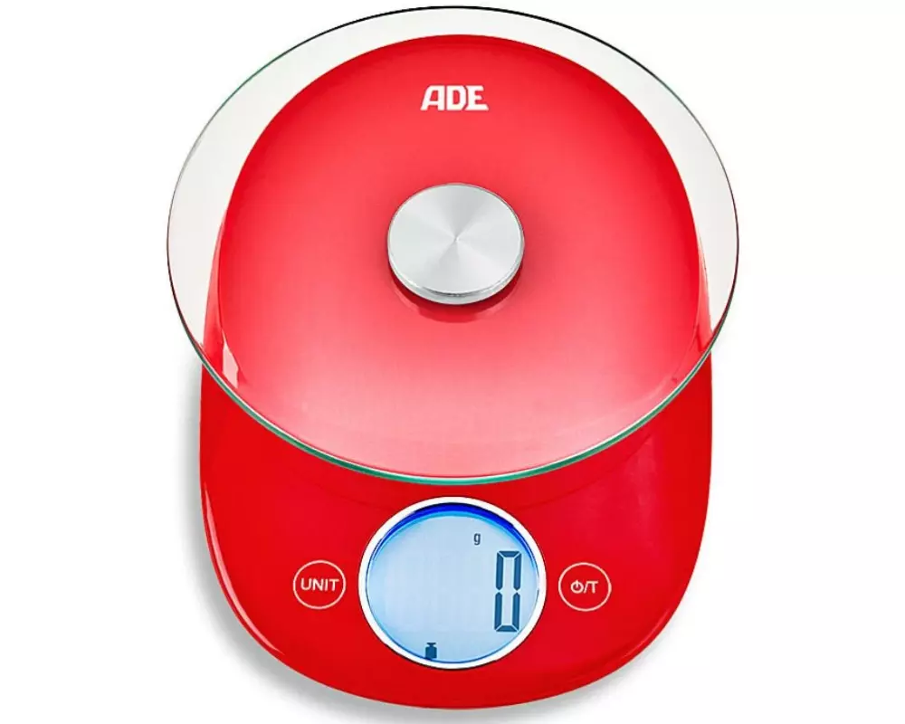ADE Küchenwaage Carla Rot