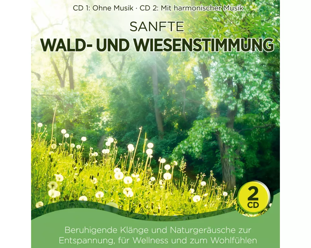 Sanfte Wald-und Wiesenstimmung