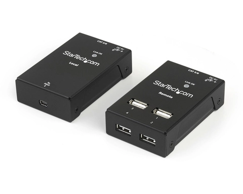 StarTech.com 4 Port USB 2.0-Over-Cat5-or-Cat6 Extender