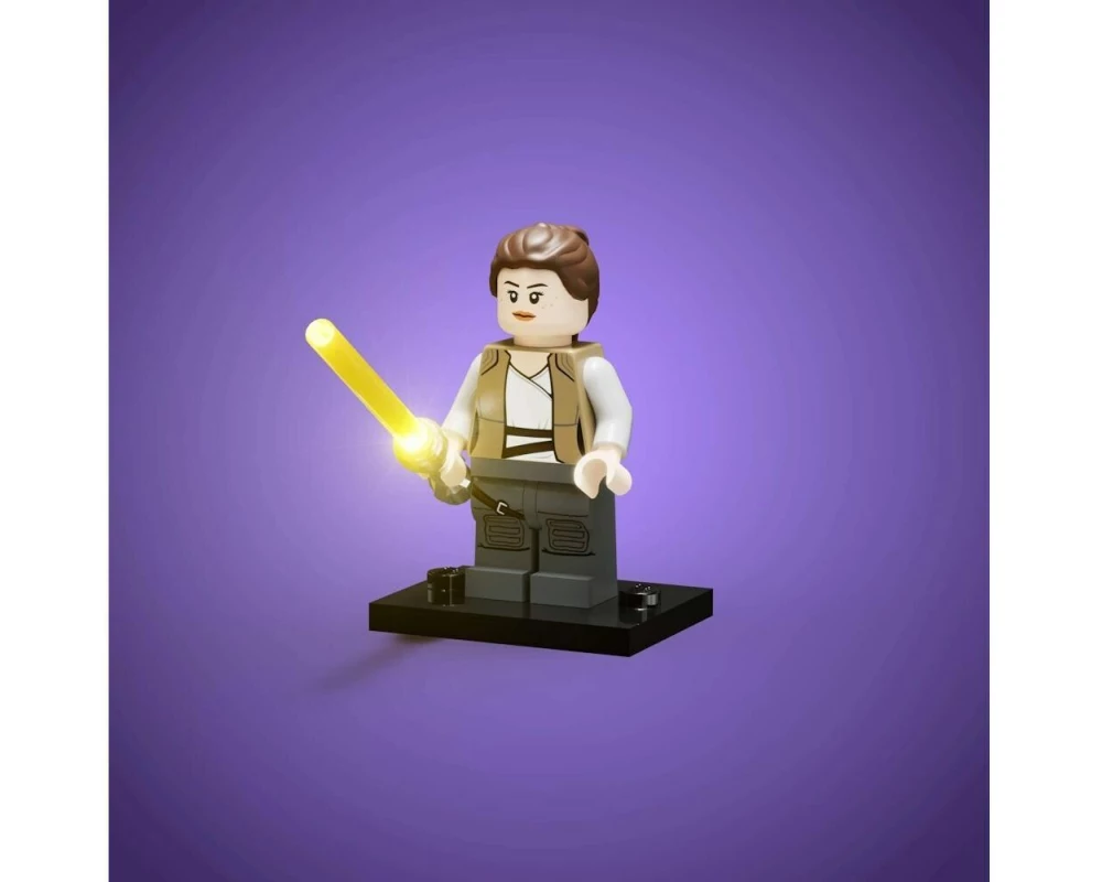 Light My Bricks 2.0 Astro LED Lichtschwert Gelb 30 cm Flachkabel