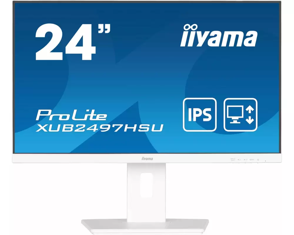 iiyama Monitor XUB2497HSU-W2 Weiss