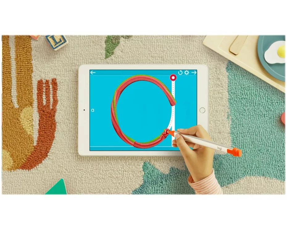 Logitech Crayon Digital pen wireless intense sorbet for Apple 10.2inch iPad 10.5inch iPad Air 3rd generation