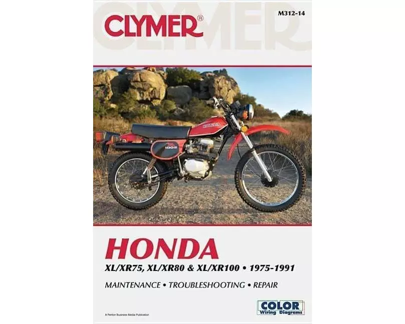 Honda XL/XR75, XL/XR80 & XL/XR100 Series Motorcycle (1975-1991) Service Repair Manual
