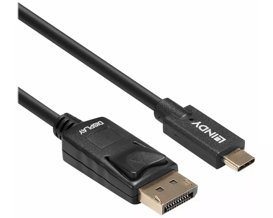 LINDY 5m, USB Type C to DP adapter cable, with HDR