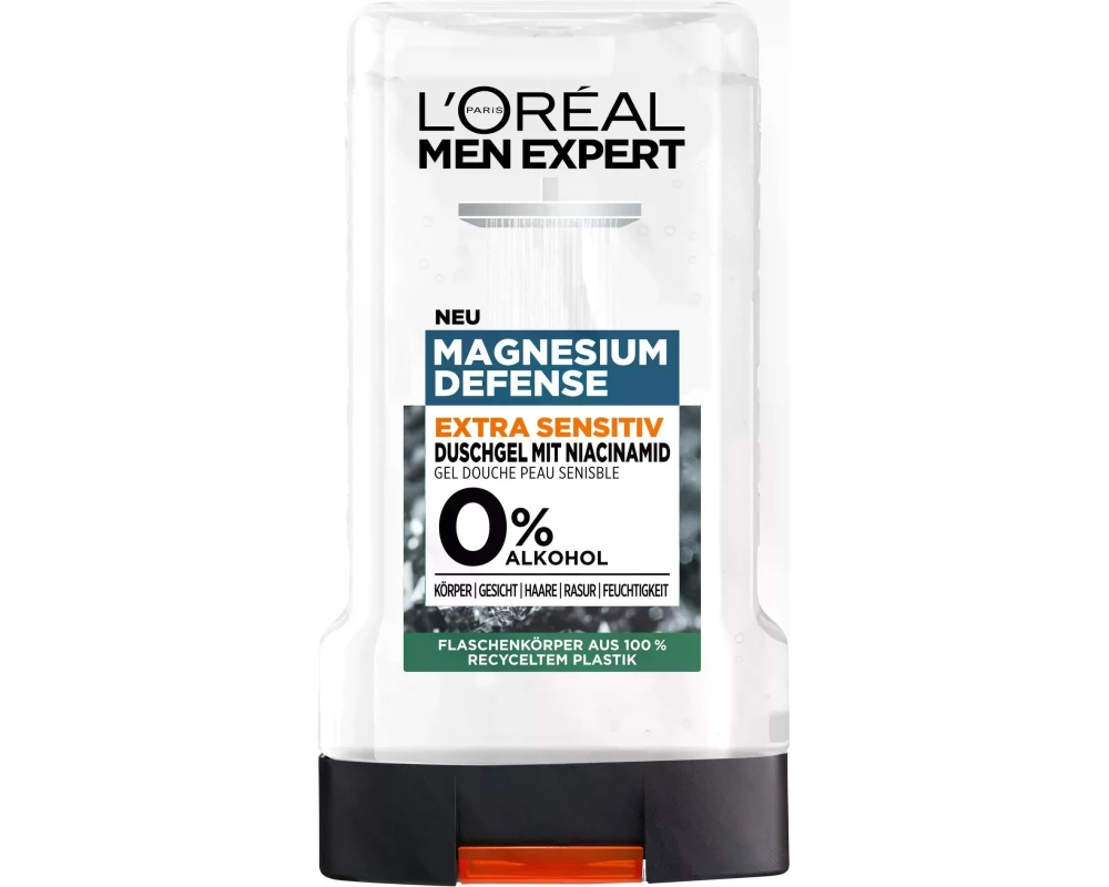 L'Oréal Men Expert Duschgel Magnesium Defense Extra Sensitiv 250 ml
