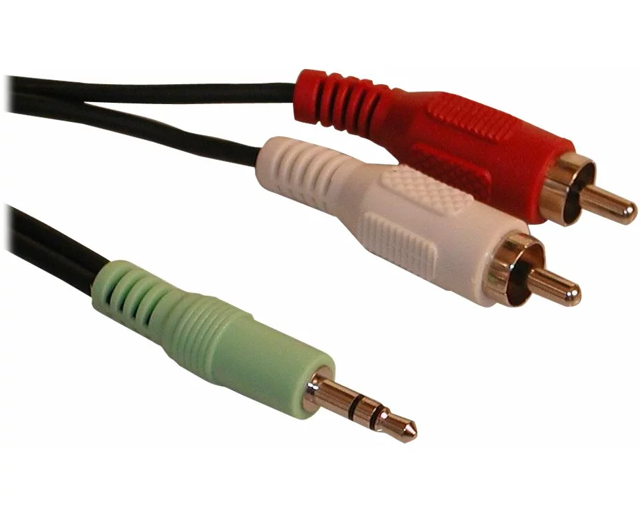 Sandberg AUDIOK, 3.5MM/ M--> 2XRCA/M 2M