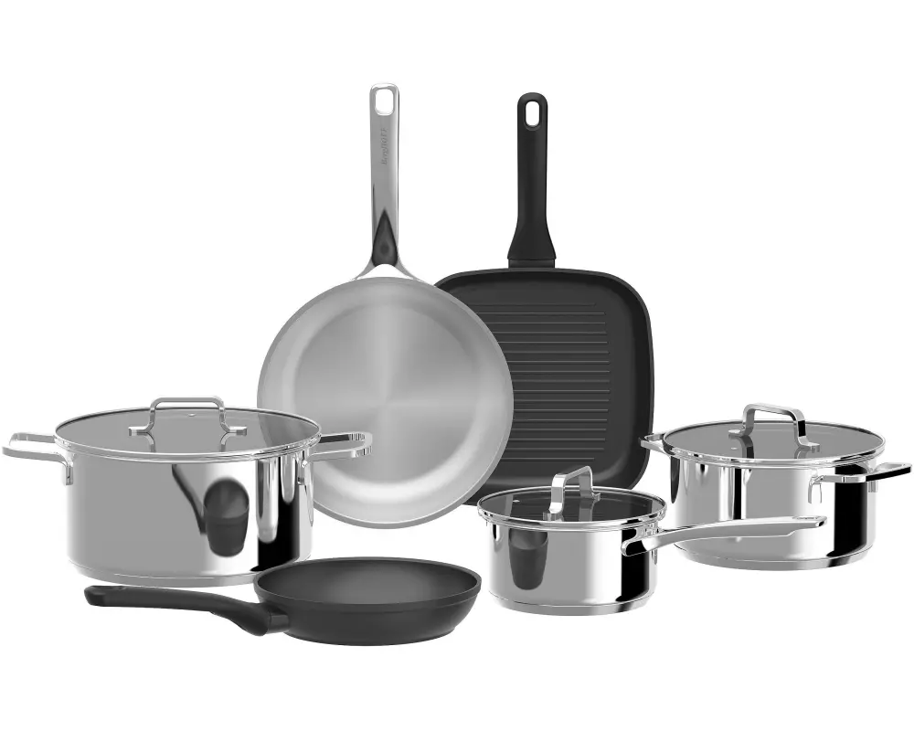 BergHOFF Kochgeschirr-Set HELIX 9-teilig