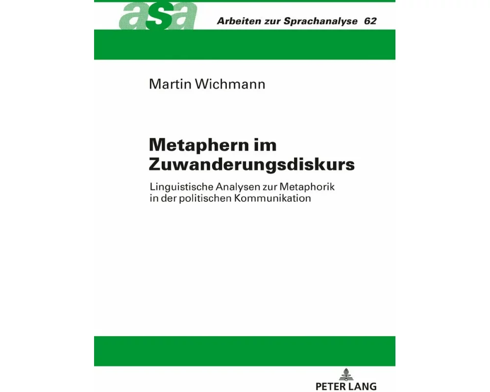 Metaphern im Zuwanderungsdiskurs