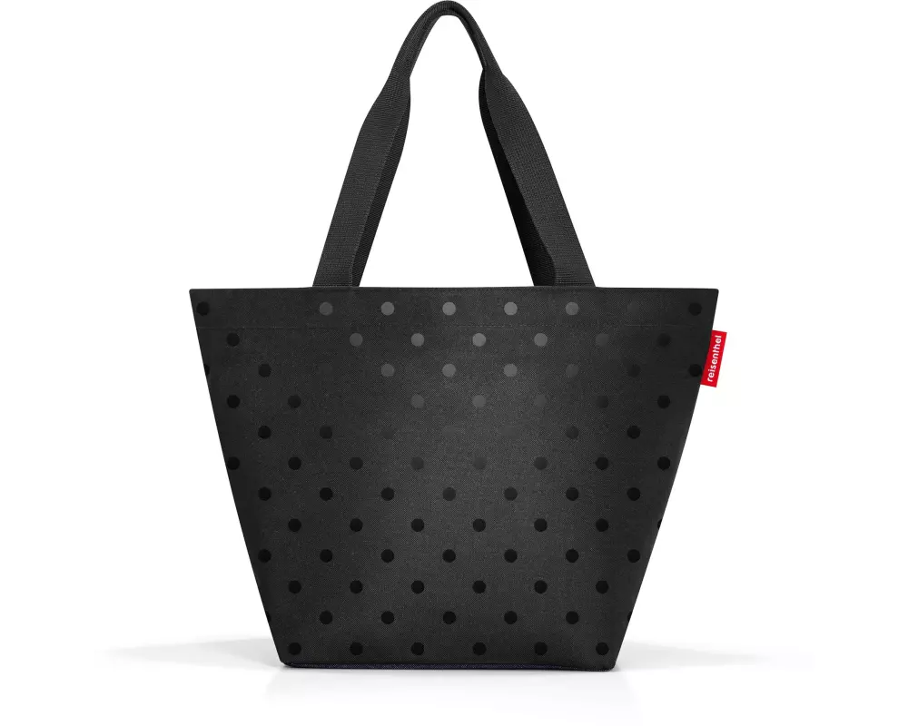 Reisenthel Tasche Shopper M Glossy Dots Black