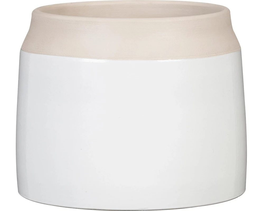 scheurich Blumentopf Blanco 717, 21.9 cm, Weiss