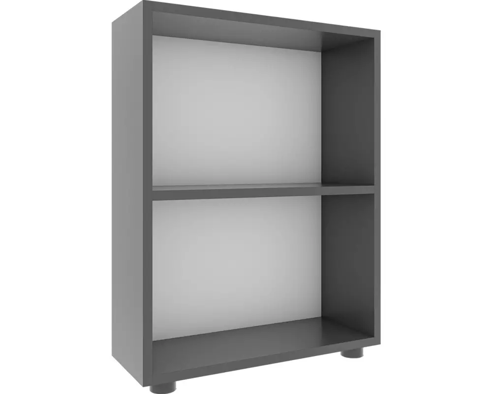 VCM Regal Bulas 2-fach 72 x 55 cm, Anthrazit