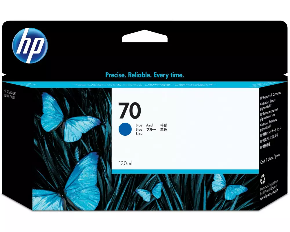 HP Tinte Nr. 70 (C9458A) Blue
