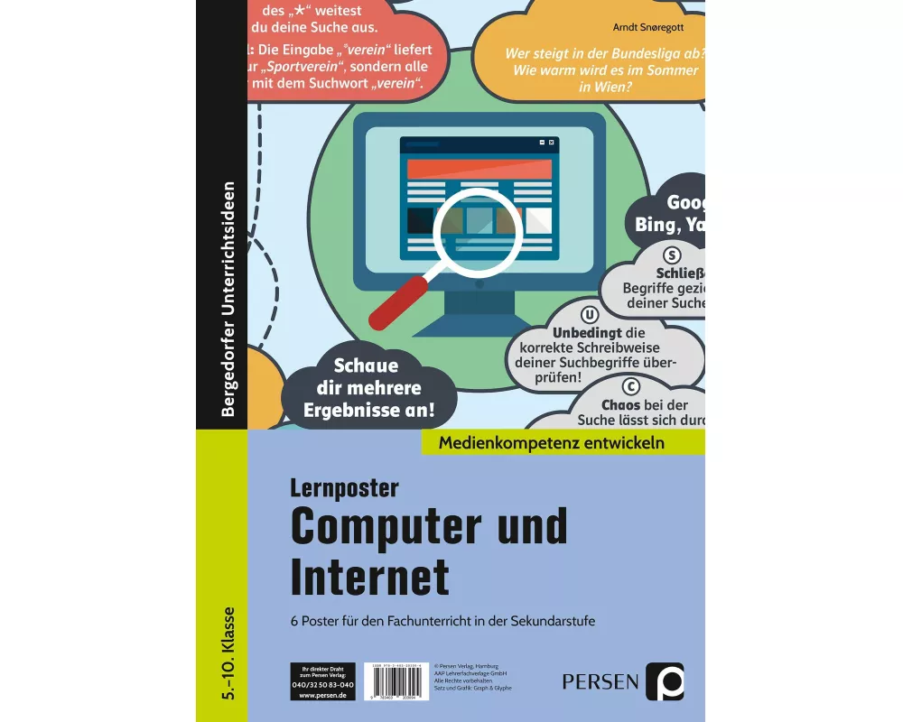 Lernposter Computer und Internet