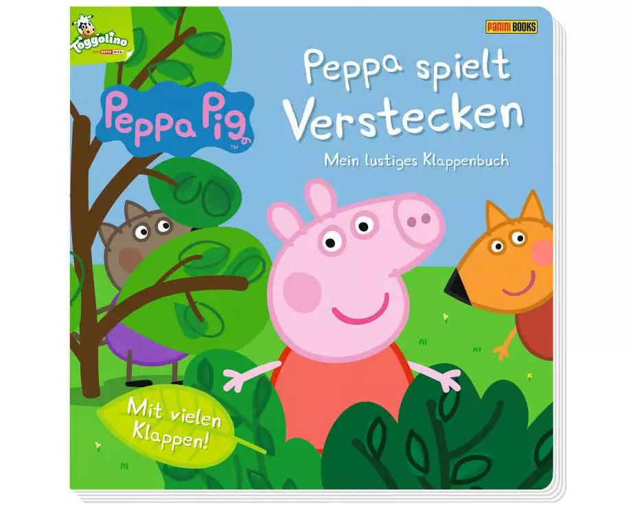 Peppa Pig: Peppa spielt Verstecken - Mein lustiges Klappenbuch