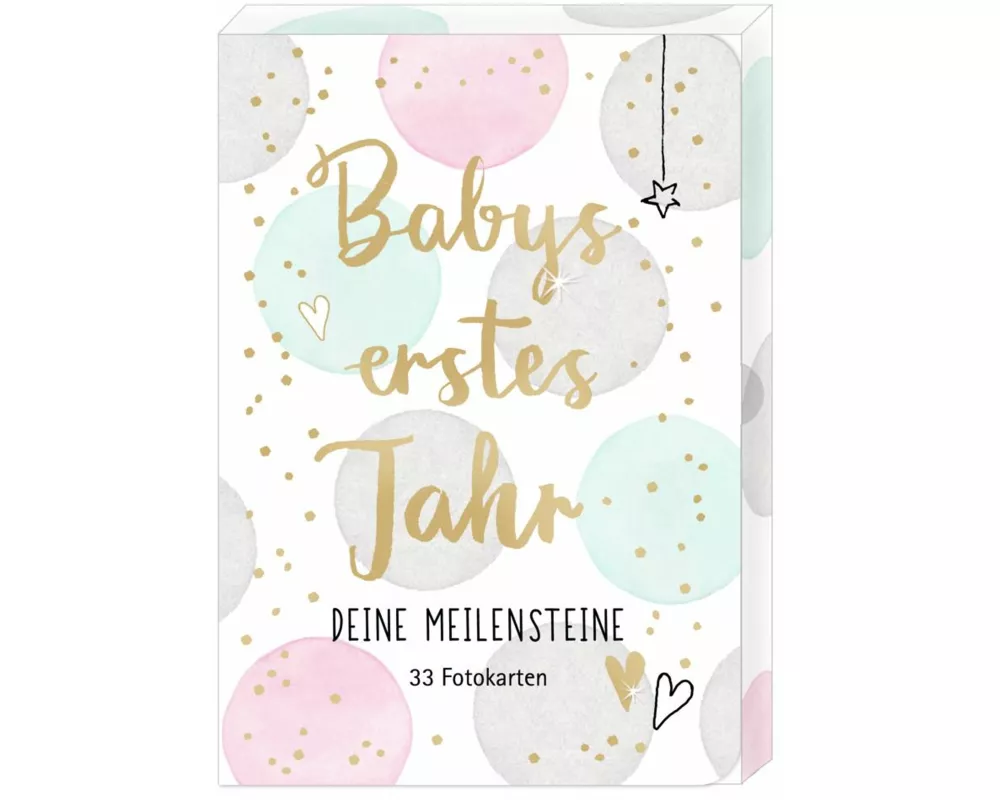 Fotokarten-Box - Babys erstes Jahr - Deine Meilensteine