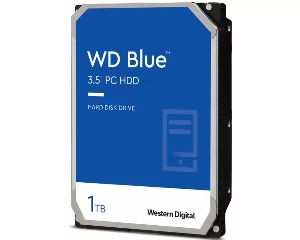 WD Blue 1TB, SATA, 3.5inch, HDD, 6Gb/s