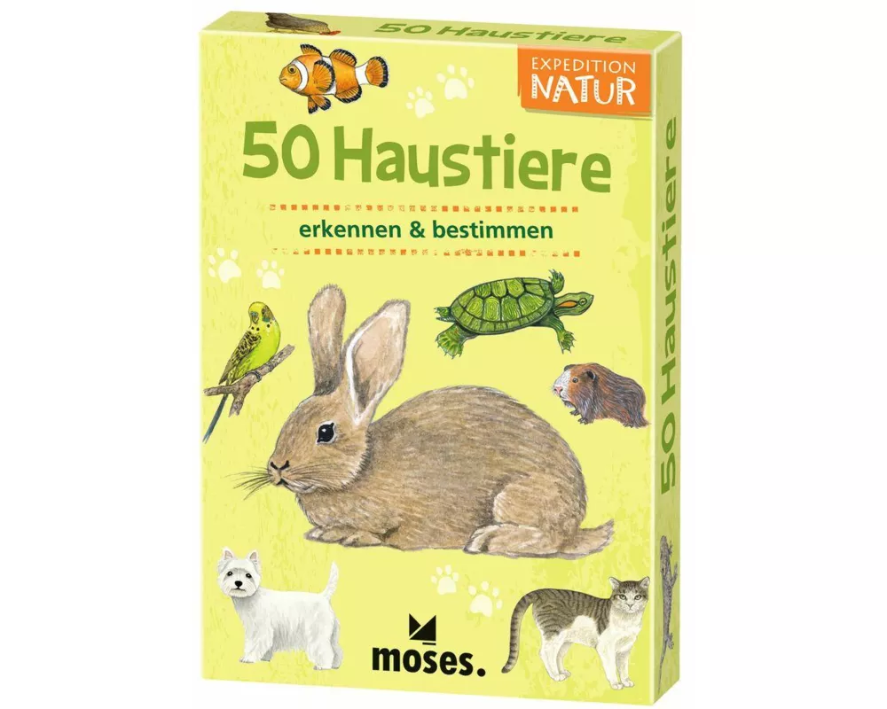 Expedition Natur 50 Haustiere