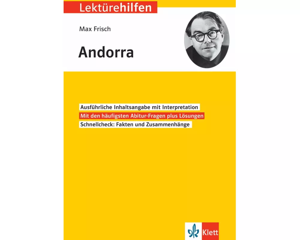 Lektürehilfen Max Frisch, Andorra