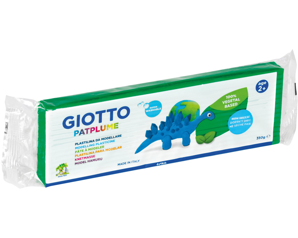 GIOTTO Knete Patplume 350g 510104 green