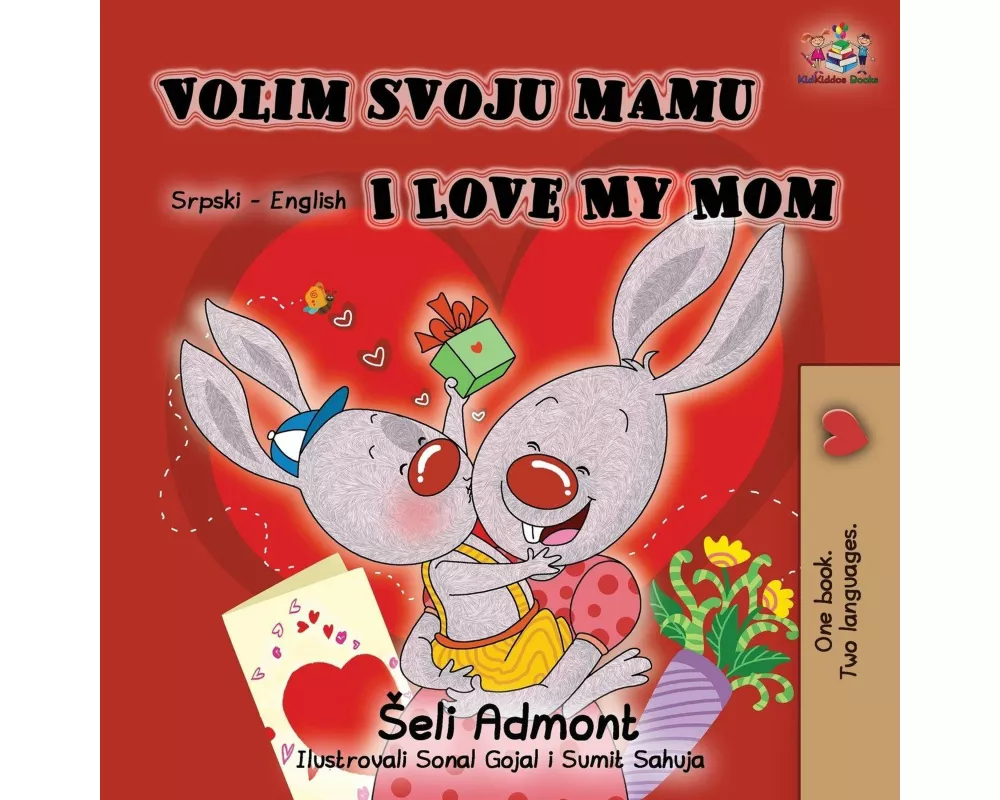 Volim svoju mamu I Love My Mom (Latin Alphabet)