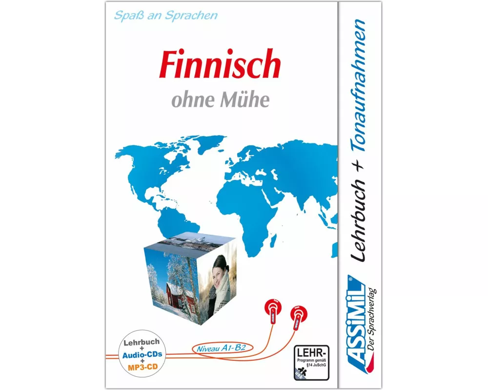 ASSiMiL Finnisch ohne Mühe - Audio-Plus-Sprachkurs - Niveau A1-B2