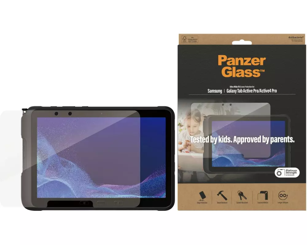 Panzerglass Tablet-Schutzfolie Galaxy Tab Active Pro / Active4 Pro