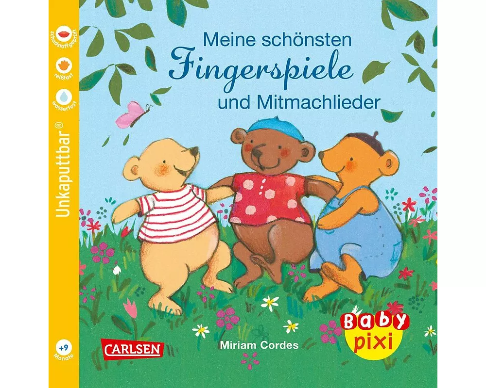 Baby Pixi (unkaputtbar) 72: Meine schönsten Fingerspiele und Mitmachlieder