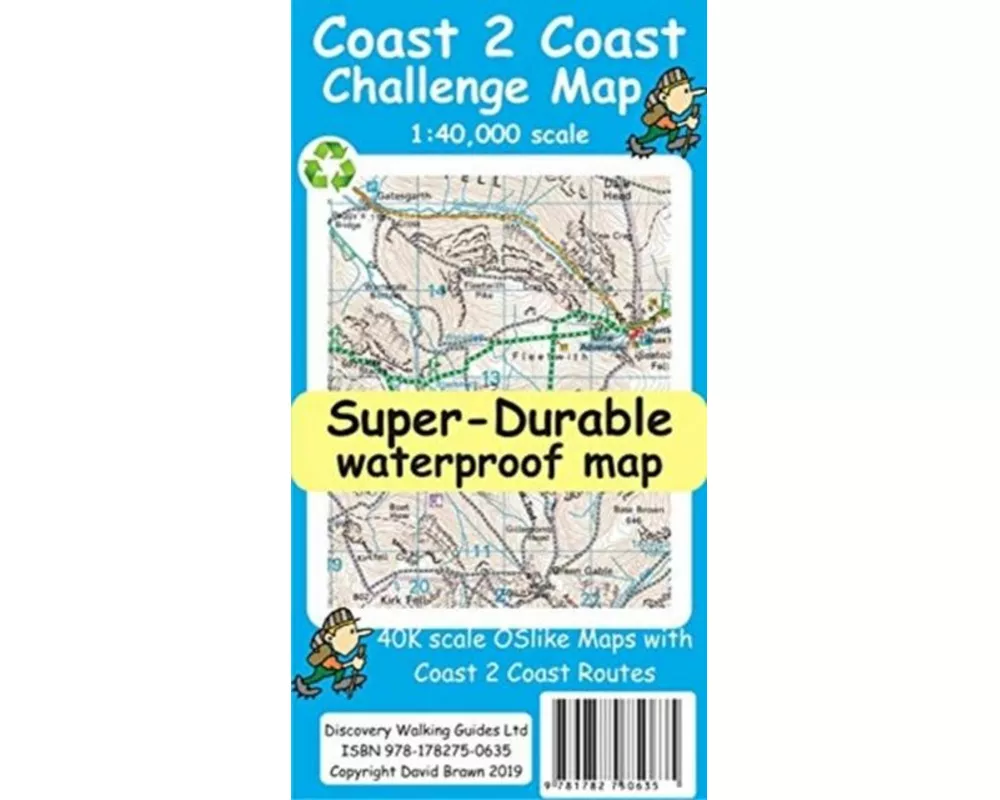 Coast to Coast Challenge Map