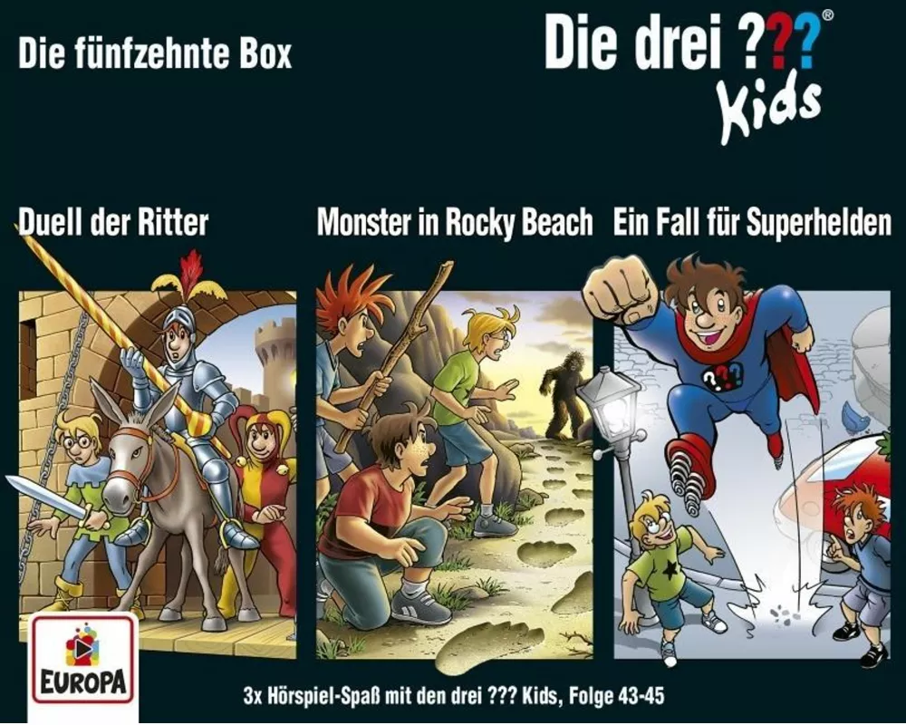 Die drei ??? Kids 3er Box 15. Folgen 43-45