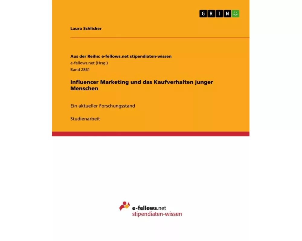 Influencer Marketing und das Kaufverhalten junger Menschen
