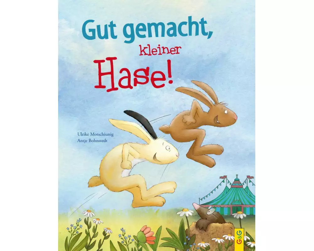 Gut gemacht, kleiner Hase!