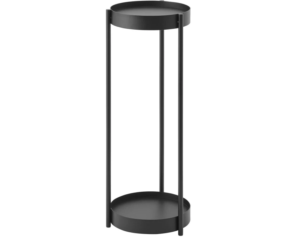 Yamazaki Pflanzenständer Tower 25 x 26.5 x 70 cm Schwarz