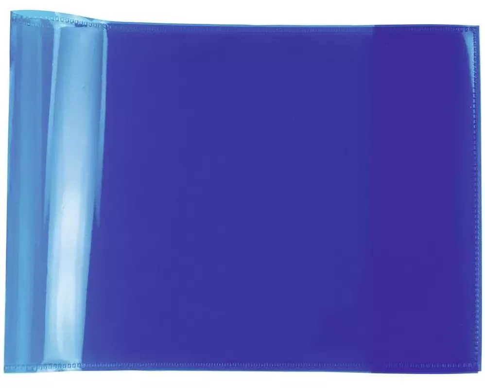 HERMA Einbandfolie Plus A5 quer Blau