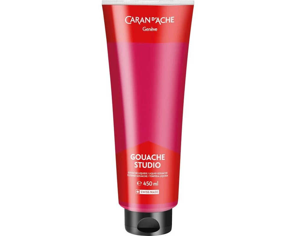 Caran d'Ache Wasserfarbe Gouache Studio 450 ml, Magenta