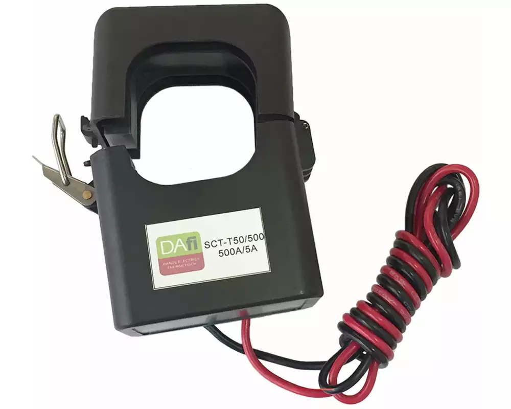 SMARTFOX Stromwandler teilbar, 500/5A, inkl. 1m Anschlusskabel
