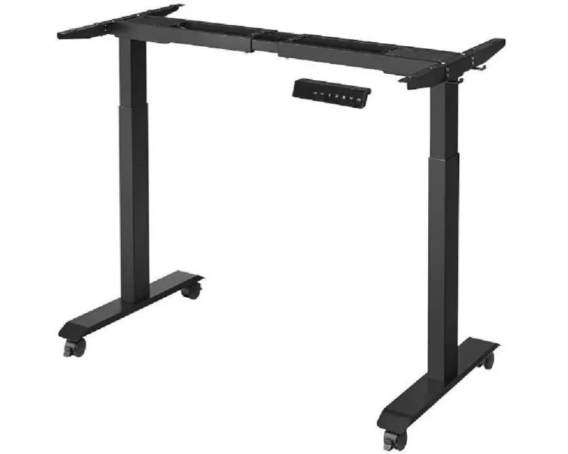 Songmics Tischgestell höhenverstellbar, ohne Tischplatte, Schwarz