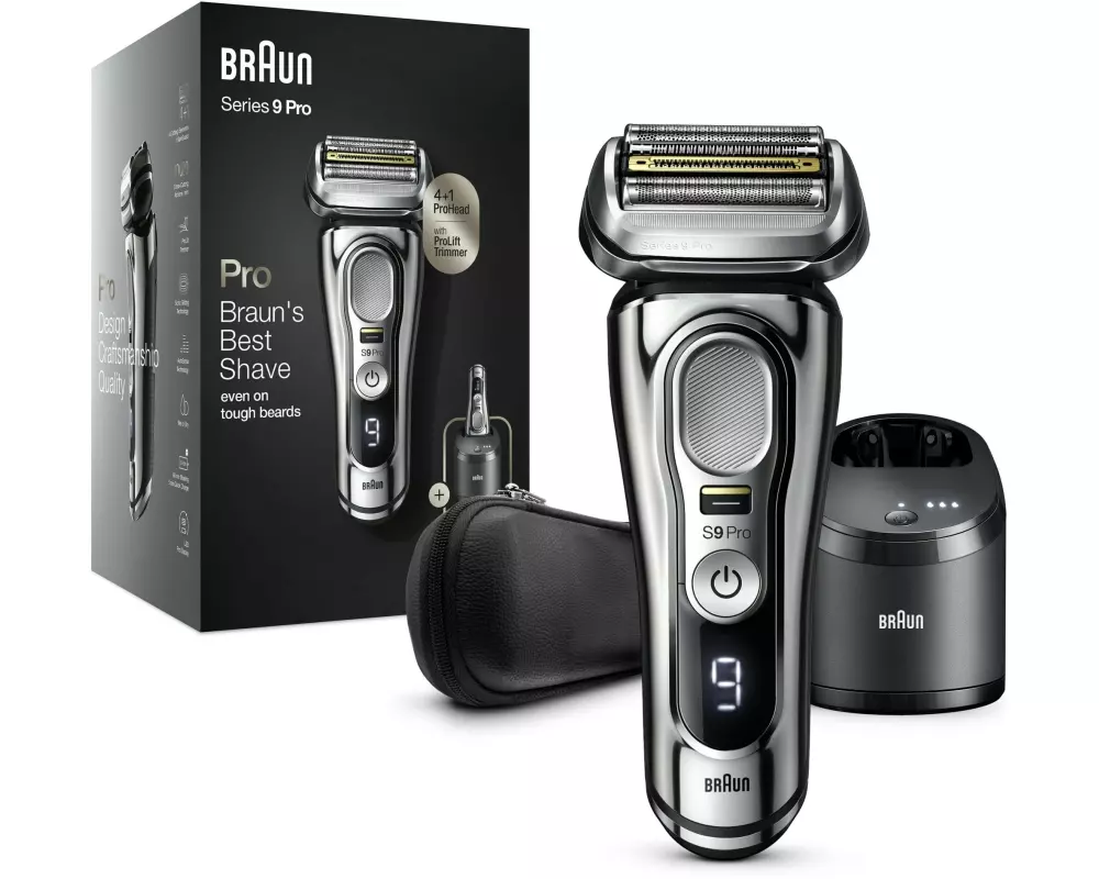 Braun Herrenrasierer Series 9 Pro 9466cc mit Reinigungsstation