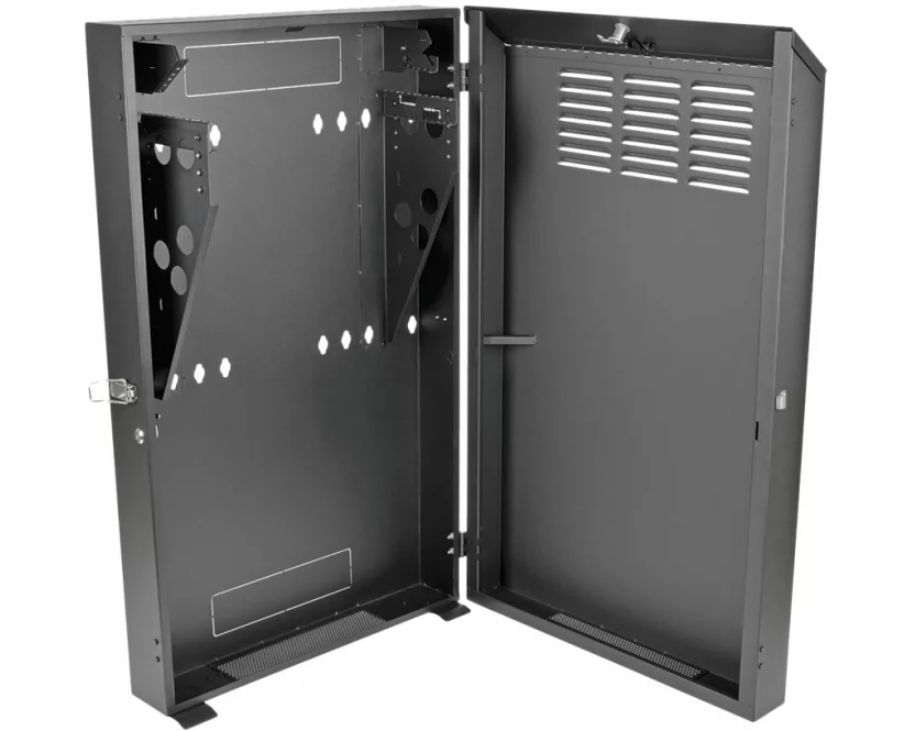EATON TRIPPLITE SmartRack 6U, Low-Profile, Vertical-Mount, Server-Depth, Wall-Mount, Rack Enclosure Cabinet