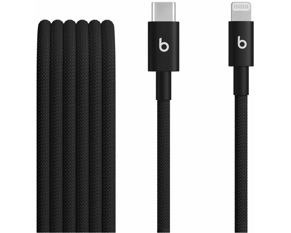 Apple Beats USB-C to Lightning Woven Cable 1.5m - Bolt Black