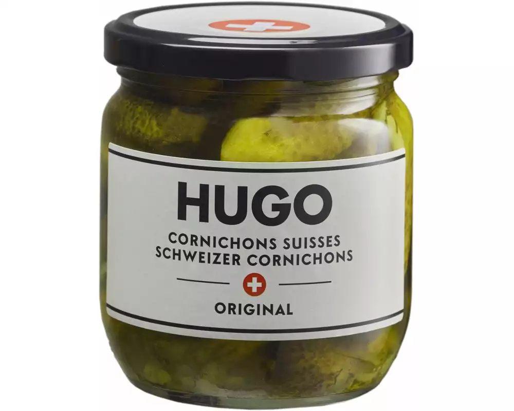 Hugo Reitzel Glas Schweizer Cornichons 200 g