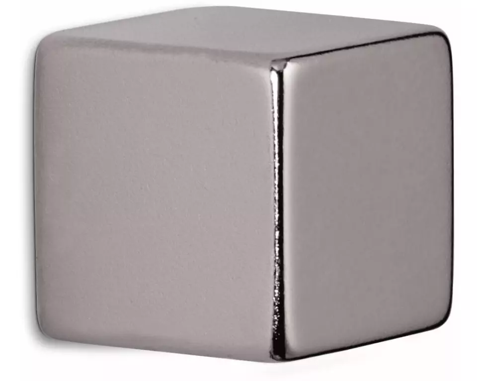 Maul Haftmagnet 1 Stück, Silber