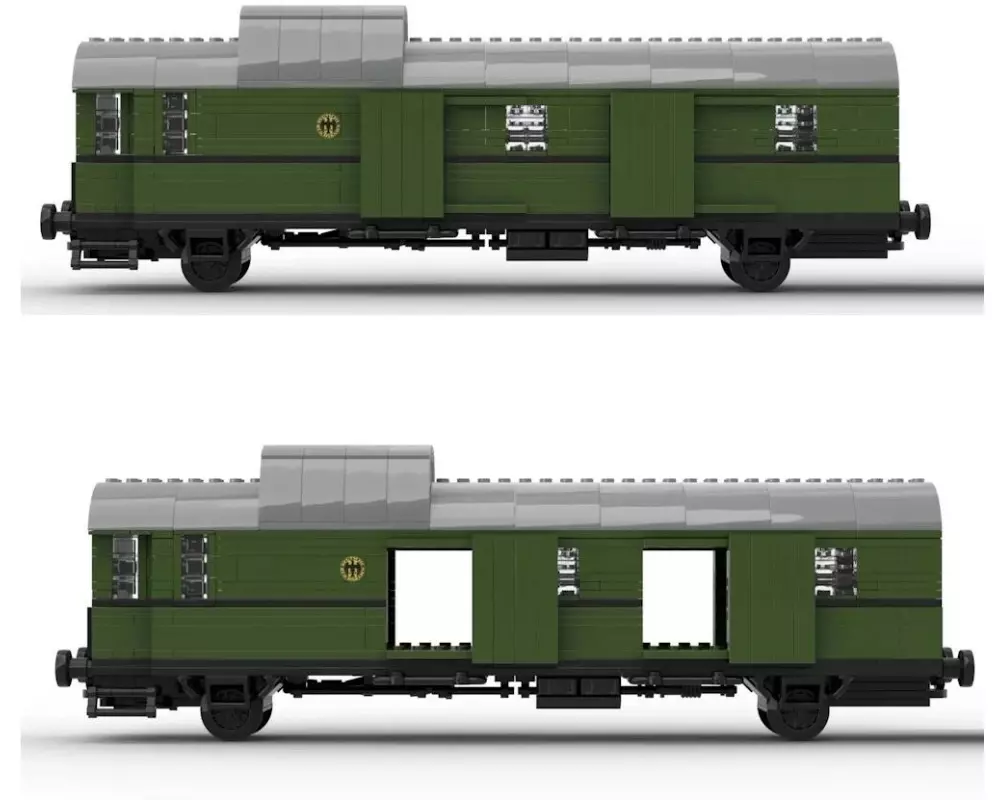 Stone Heap Personen- und Gepäckwagen 2-in-1