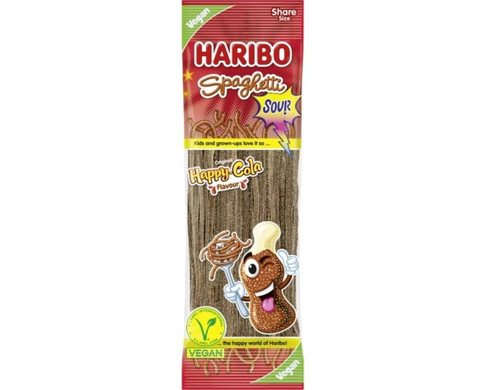 Haribo Gummibonbons Spaghetti Cola 200 g