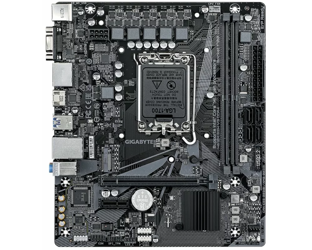 Gigabyte H610M S2H V3 DDR4 LGA1700 2xDDR5 4xSATA 1xM.2