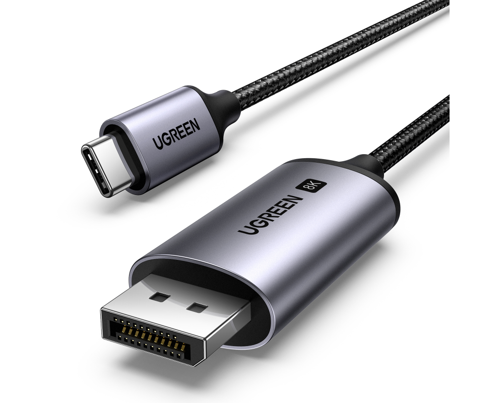 UGREEN USB-C to DisplayPort 8K 25158 Cable, 2m