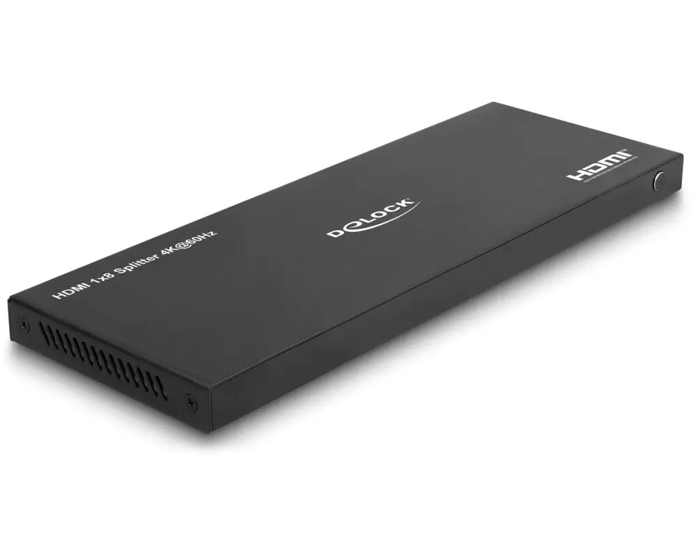Delock 8-Port Signalsplitter HDMI-HDMI 4K/60 Hz