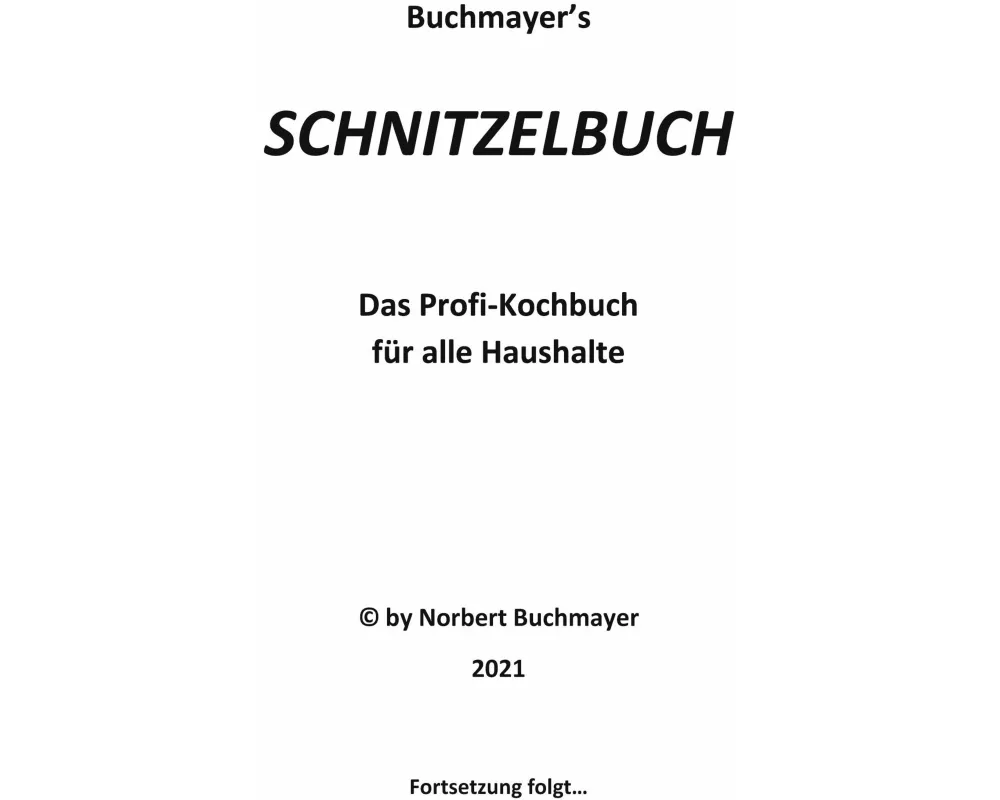 Schnitzelbuch
