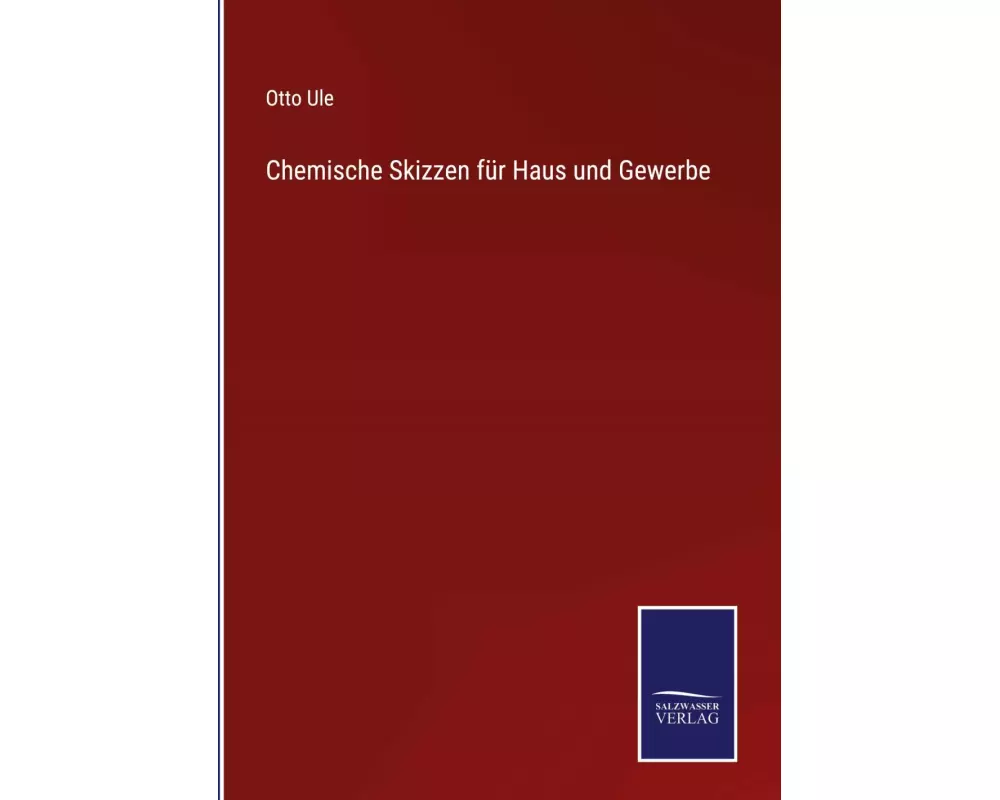 Chemische Skizzen für Haus und Gewerbe