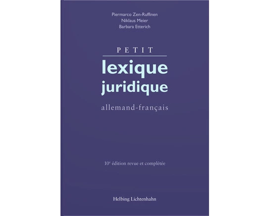 Petit lexique juridique