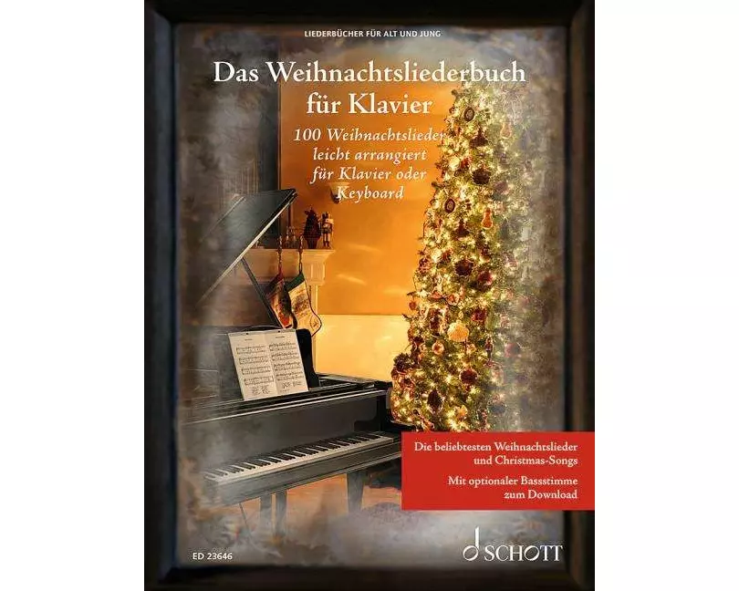 Das Weihnachtsliederbuch für Klavier